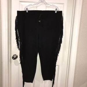 Torrid fringed pants